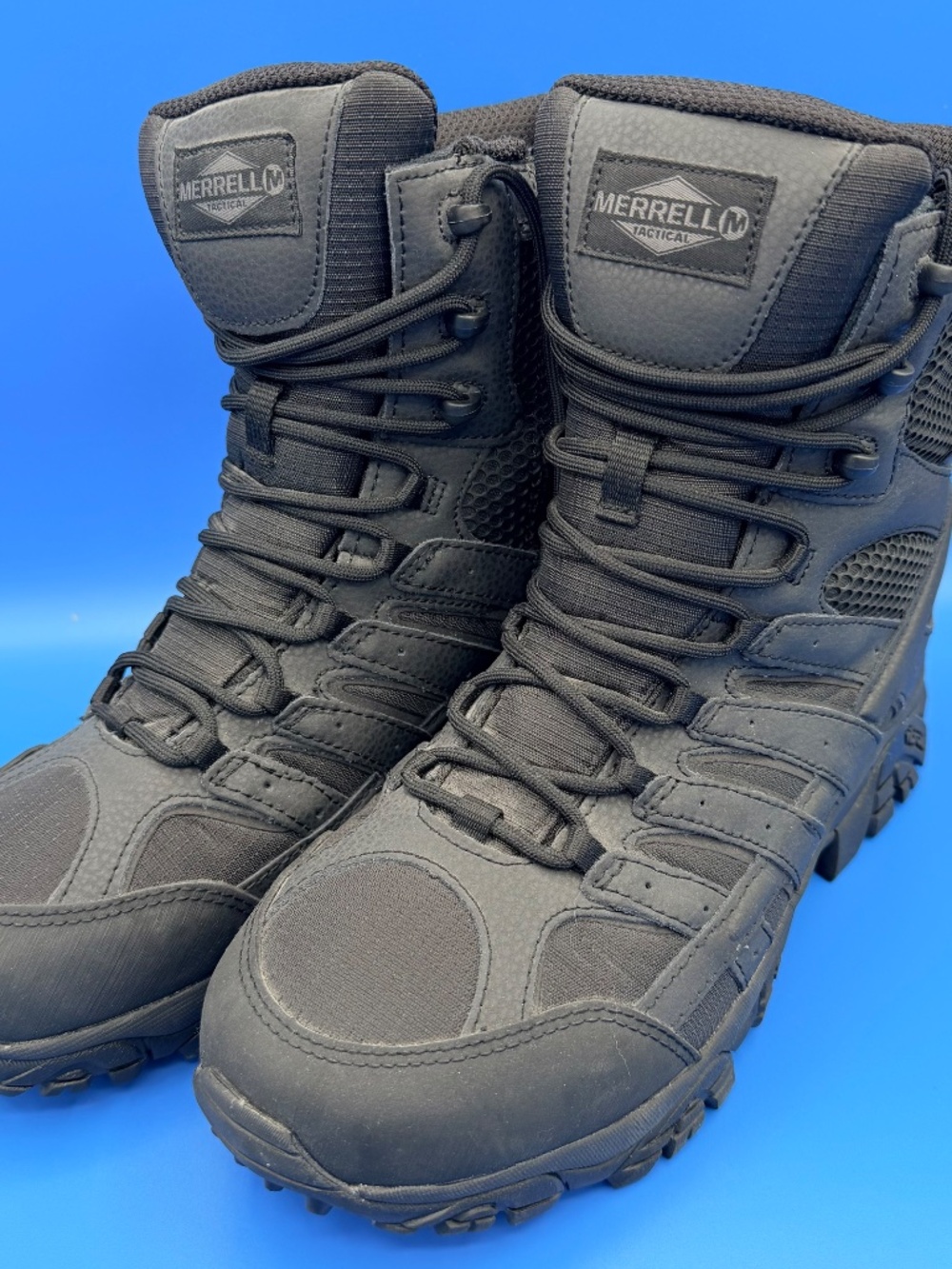 Merrell Moab 2 Tactical 8" Waterproof Boots - Black